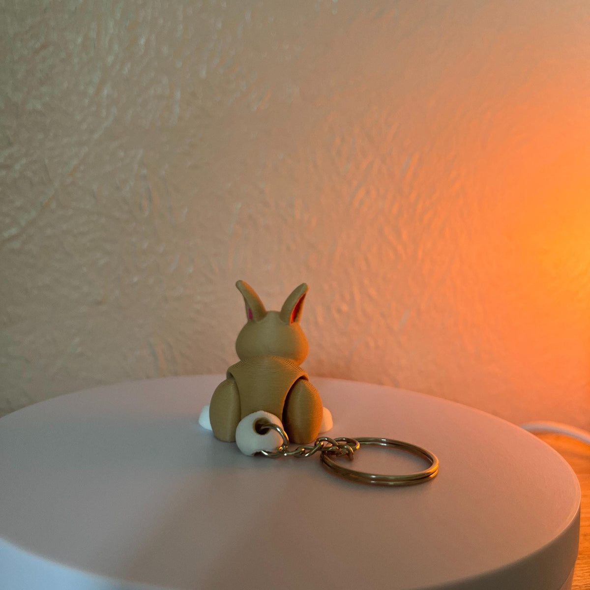 Articulated Bunny Fidget Toy 3D Printed – Cute Rabbit Creature, Sensory Gift for Kids & Teens, Christmas Stocking Stuffer, Moving Animal Toy image 6